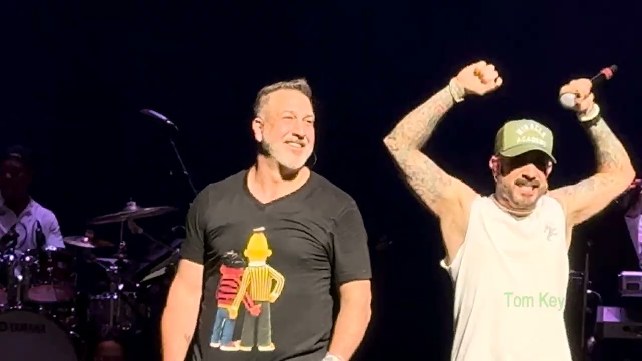 Joey Fatone/AJ McLean(NSYNC & BSB) Bye Bye Bye- Newark, NJ (3/23/2024) 4K HD- Best Copy
