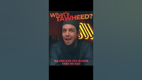 Tawheed Meaning explained by ustadh Muhammad tim humble