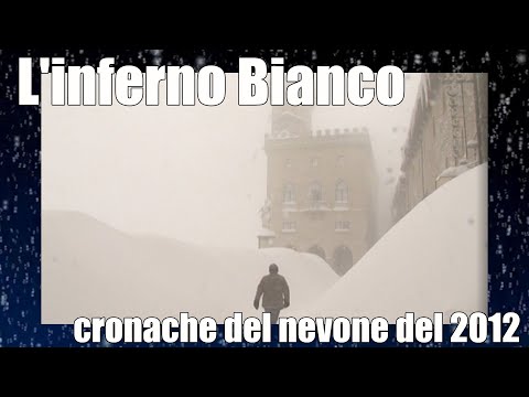 "L'inferno bianco" - cronache del nevone del 2012