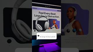 Re-design @Bose website with no-code using @@Figma @Framer and @splinetool #interactions
