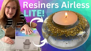 Reviewing & Trying the Resiners Airless LITE  Resin Bubble Removal Machine ​⁠​⁠