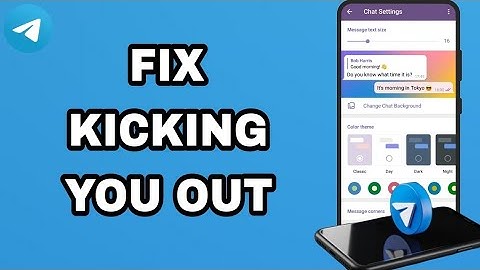 How To Fix And Solve Telegram App Kicking You Out | Final Solution