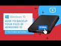 How to backup your files in Windows 10 for FREE using the built-in tool File History