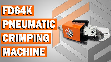 FD64K Pneumatic Crimping Machine for Wire Ferrules!