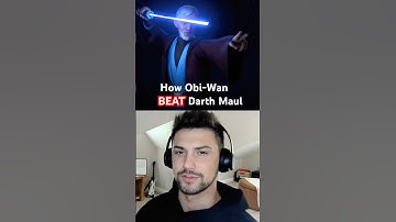 How Obi-Wan BEAT Darth Maul in Rebels (Sam Witwer Explanation) #obiwan #darthmaul #starwarsrebels