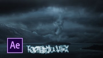 Tornado VFX made with  After Effects & Particular