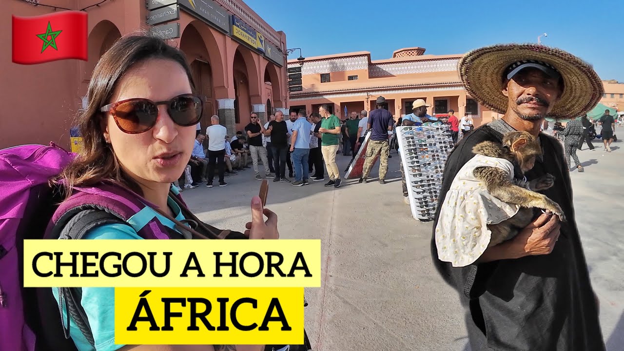 CHEGAMOS NA ÁFRICA