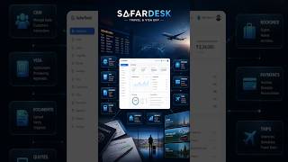 SafarDesk | PAKISTAN'S TRAVEL OPERATING SYSTEM ERP | Travel & Visa ERP screenshot 4