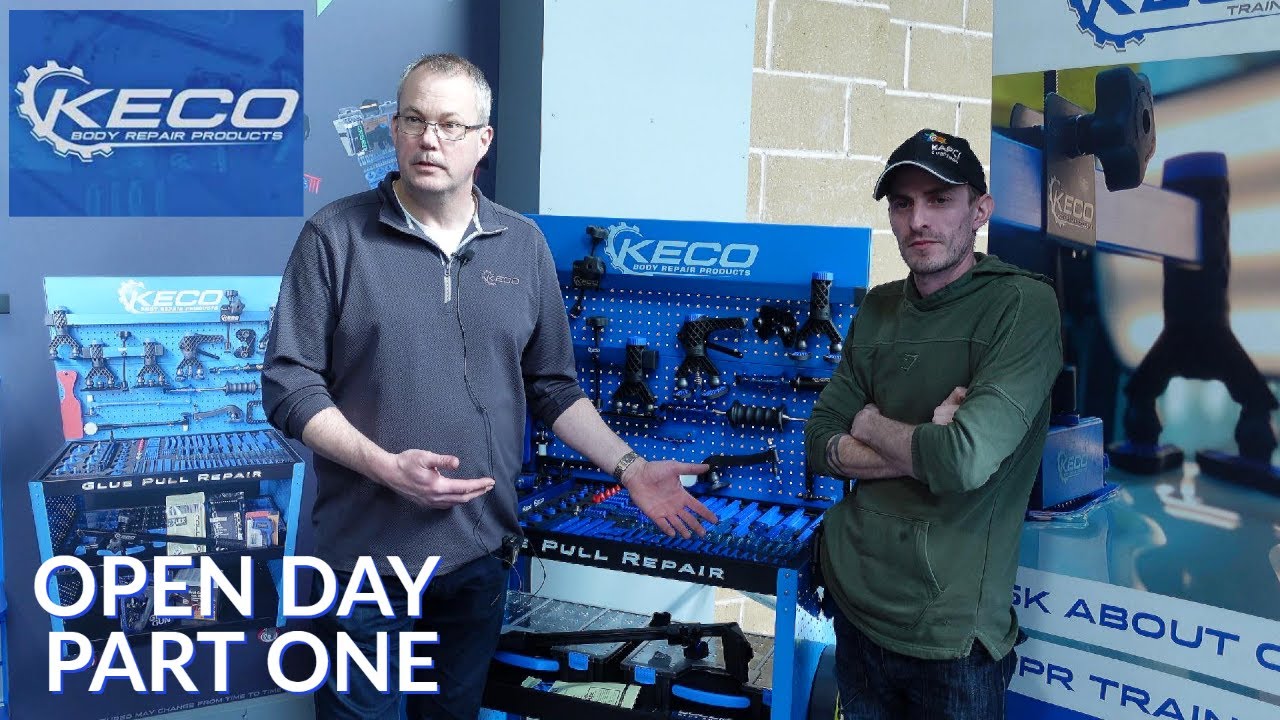Keco UK -  Glue Pull Repair System - OPEN DAY Part 1