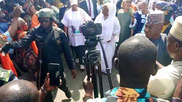 Grand reception in honor of Chief Dr Mujidat Folashade Tinubu Ojo Iyaloja General of Nigeria 