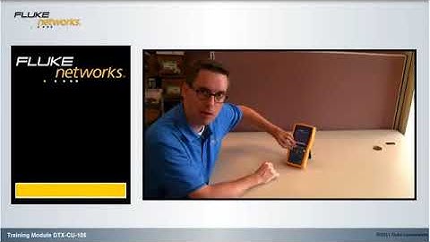 Recover deleted results from a DTX CableAnalyzer (DTX CU 105): By Fluke Networks