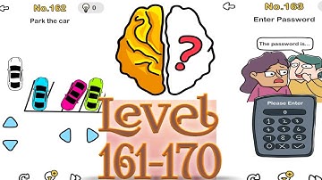 BRAIN OUT ALL LEVELS | BRAIN OUT LEVEL 161-170 | FUN,KNOWLEDGE WALKTHROUGH GAME PLAY| ANDROD GAMES..
