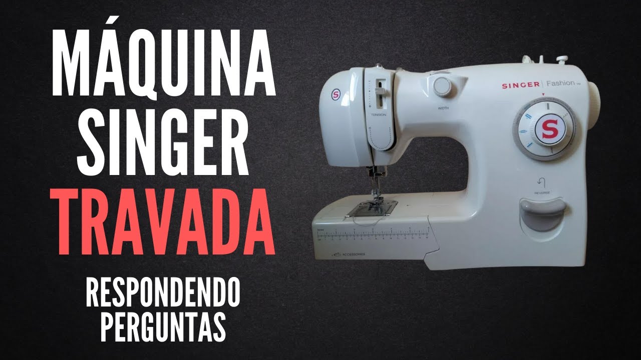 Máquina de costura Singer travada? Veja o que pode ser, image size:1280x720