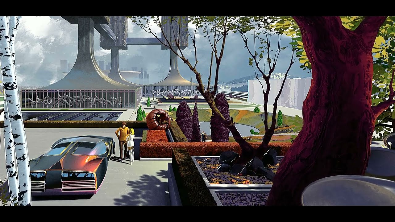 Syd Mead Environment UE4 - YouTube
