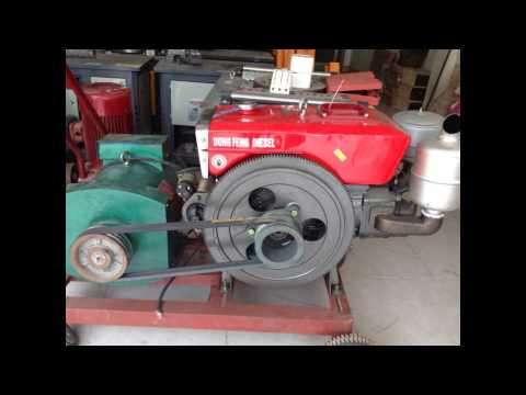 Video Củ Phát điện 3kw, 5kw, 10kw, 15kw, 20kw lắp đầu nổ D6,... - youtube