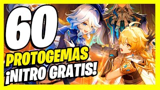 NUEVO CÓDIGO DE PROTOGEMAS Y DISCORD NITRO GRATIS GENSHIN IMPACT 4.0