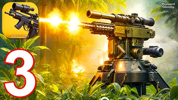 Command & Defend - Gameplay Walkthrough Part 3 Mobile Army Tower Defense Base Game