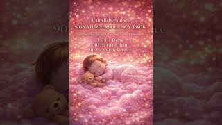Deep Sleep for Babies 1-4 Hz Delta Waves 40 Hz Deep Rain 90 Hz Soft Resonance Calm Baby Sleep Sounds