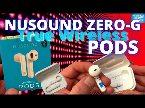 Budget True Wireless Nusound Zero-G Pods Review | Pair via Bluetooth to Smartphone | Sound Test