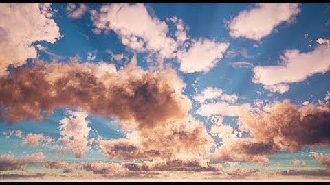 unreal engine 4 volumetric cloud R&D