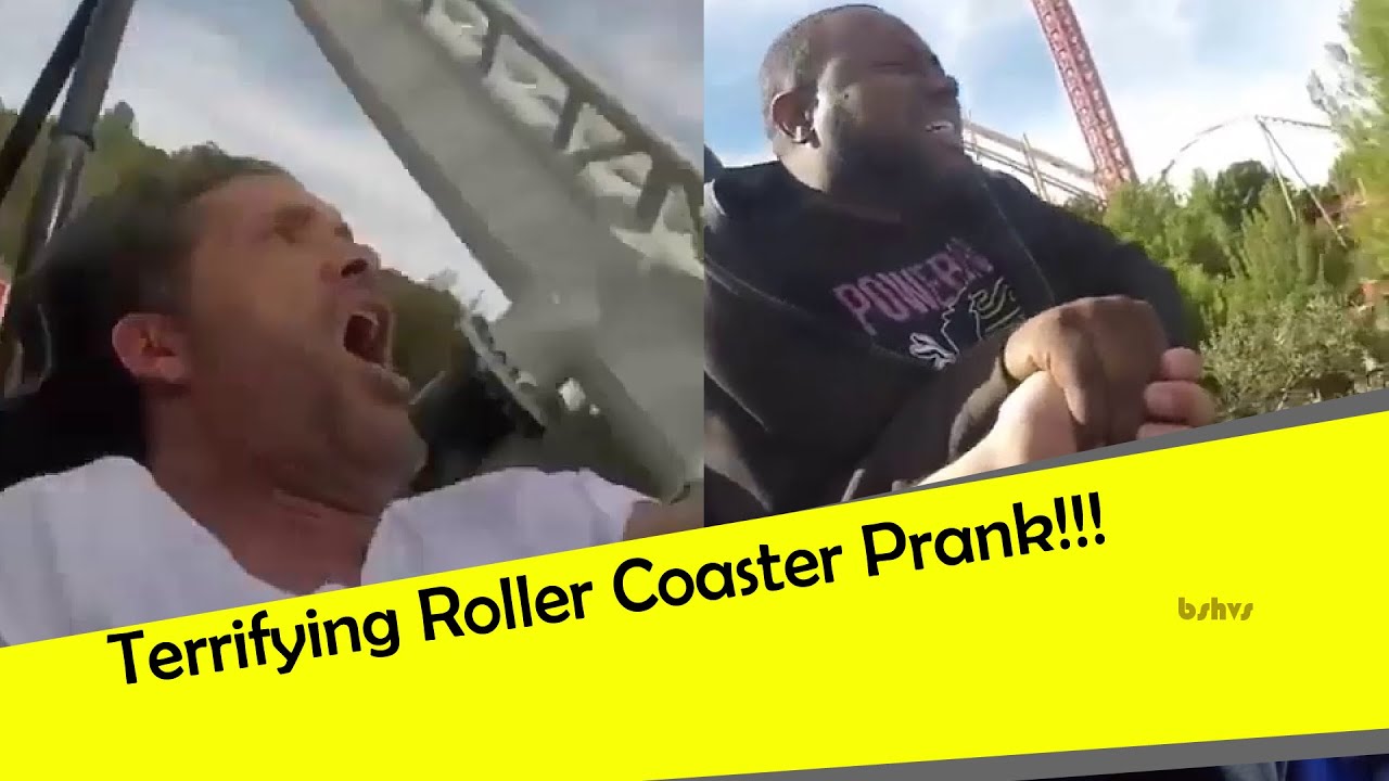 Terrifying Roller Coaster Prank! YouTube