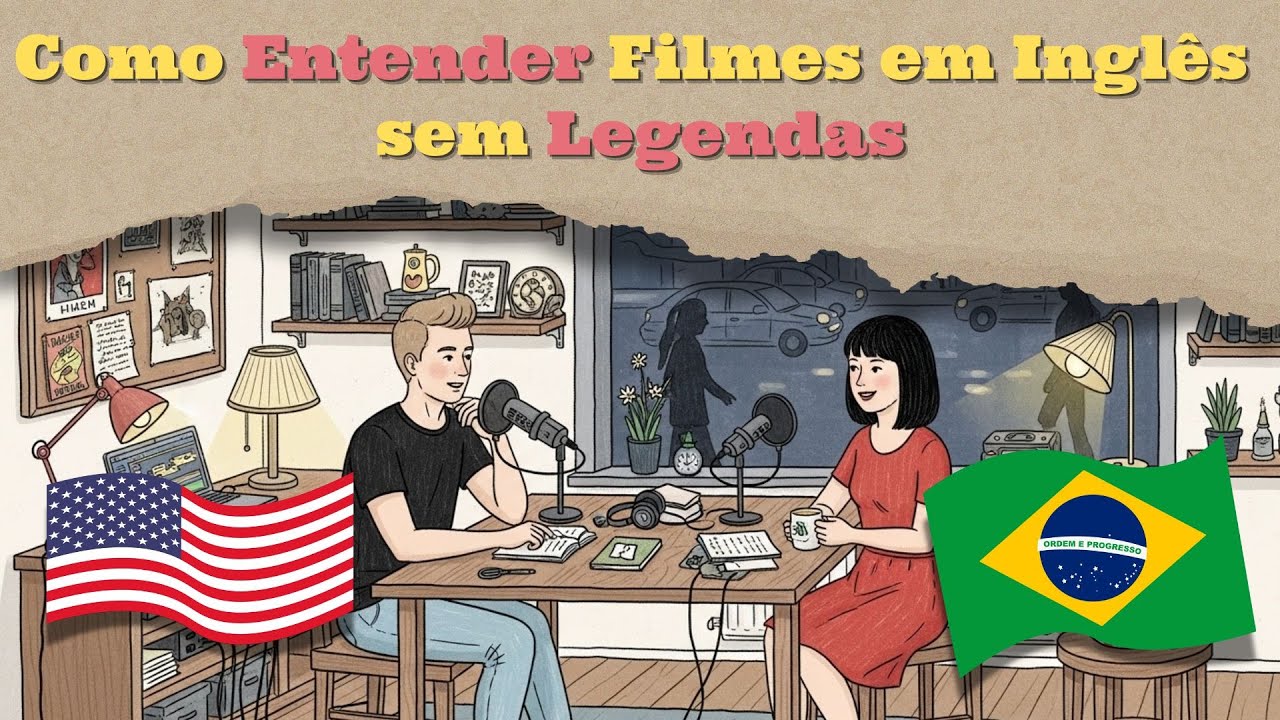 Como Entender Filmes e Séries em Inglês Sem Legendas | Inglês Fácil com Tradução — Podcast Inglês A2