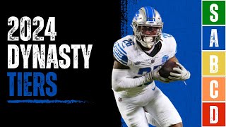 Ranking the Top 2024 Dynasty Running Backs