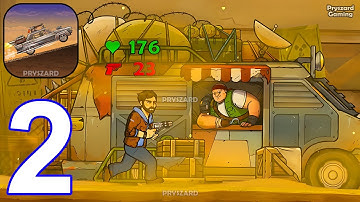 Earn to Die Rogue - Gameplay Walkthrough Part 2 Tutorial Shady Sands (iOS, Android Gameplay)