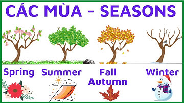 các mùa trong năm bằng tiếng anh|mùa trong tiếng anh|mùa trong năm bằng tiếng anh|tiếng anh các mùa