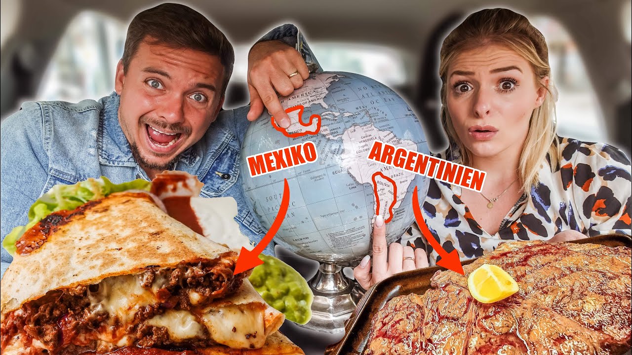 Weltkugel bestimmt 1 Tag lang aus welchem Land wir essen