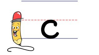 Pencil Pete's Learn to Print - Lowercase c