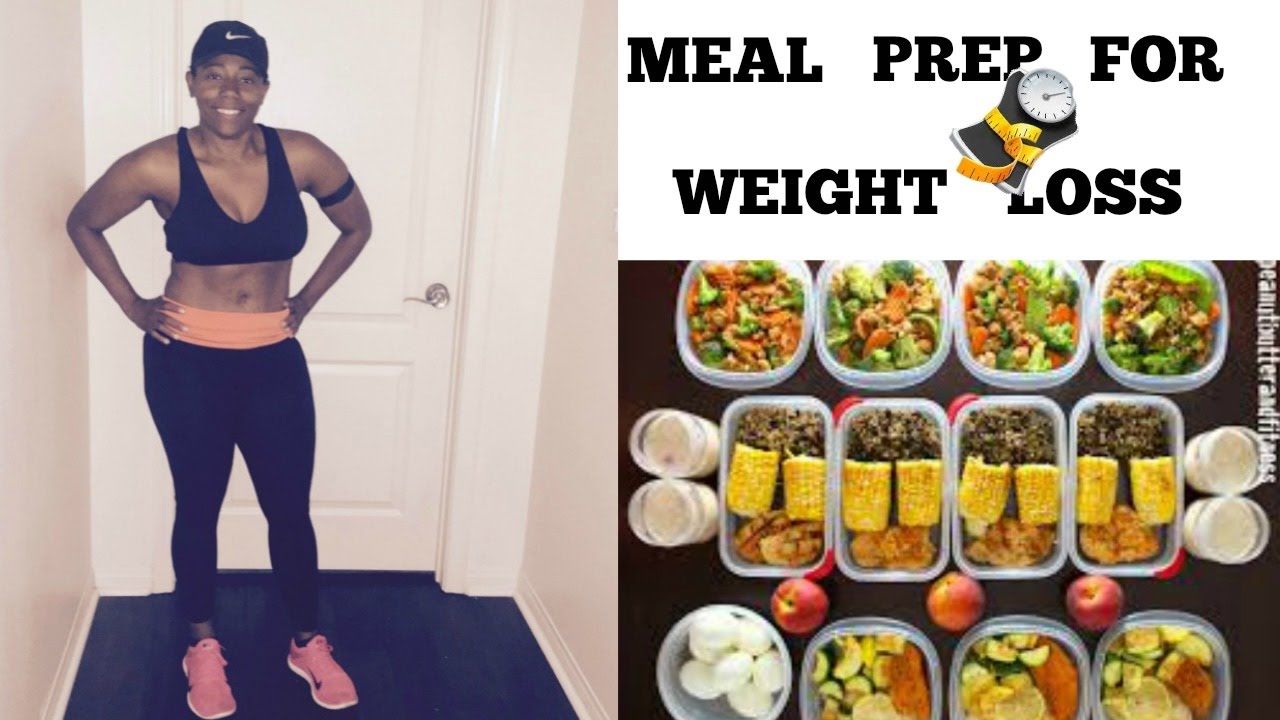 MEAL PREP FOR WEIGHT LOSS - YouTube