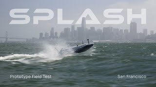 Drone-boat prototype testing in San Francisco bay