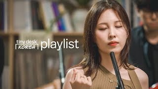 Tiny Desk Korea Playlist | 우리의 이별에 대하여 |  뷔(V of BTS), 자우림, 존박, 권진아, 빅나티, 투모로우바이투게더, 김창완 밴드