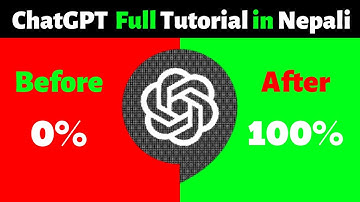 ChatGPT Tutorial in Nepali | How To Use Chat GPT - ChatGPT in Nepali