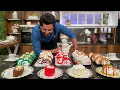 المطعم مع الشيف محمد حامد حلقة خاصة عن طريقة عمل سويسرول بأسهل خطوات