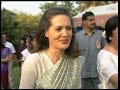 Sonia Gandhi parties at Najma Heptullah's house, with Mala Singh and Margaret Alva