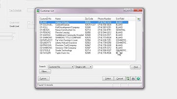 Customizing Lookups in Sage 100