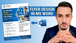 Flyer Design in MS Word | Professional Flyer Design Tutorial
