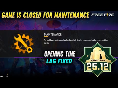 server-maintenance-no-more-lag-|-server-closed-free-fire-|-14-date-free-fire-maintenance-pakistan