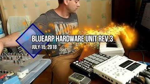BlueARP hardware prototype rev.3 demo "Eternity"