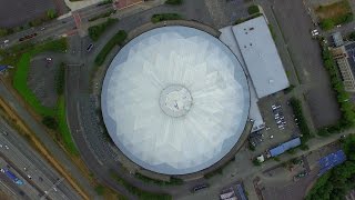Birds Eye View - Tacoma Dome 4K