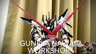 Gunpla Hawaii Wokrshop 5/11/2024 #gundam #gunpla #workshop #gunplahawaii #hawaii