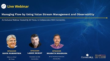 ConnectALL: Managing Flow by Using Value Stream Management & Observability | Lance Knight