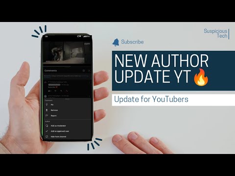 New Author Update In YouTube 🔥| Add Moderator & Hide User From Comment ...