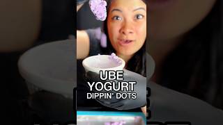 Ube yogurt Dippin’ dots shortsexcellence snack icecream