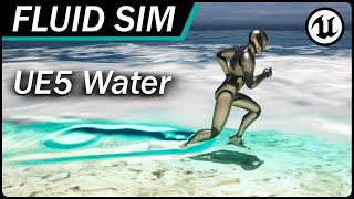 Let's Build the RPG! - 57 – Unreal Engine 5.1 FluidSim Interactive Water Tutorial