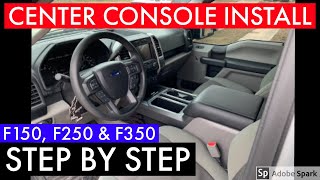 1521 F150 Center Console Install *InDepth*