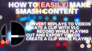 HOW TO MAKE SMASH CONTENT - Export Replay, Record while playing, Create Clips, Workflow ...