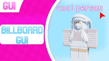 Roblox GUI Scripting Tutorial #8 - Billboard GUI